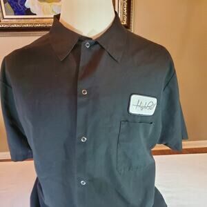 Kitchen Basix Men's Shirt 2X Black